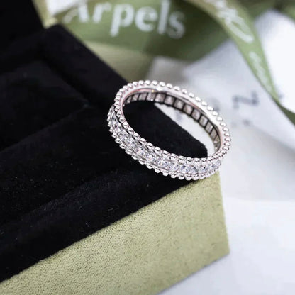 [Garvey ]PERLEE DIAMOND SILVER RING