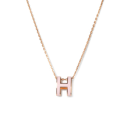 [Garvey]POP H PEDANT ROSE GOLD