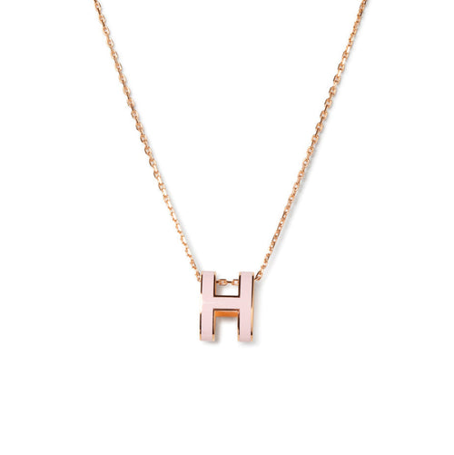 [Garvey]POP H PEDANT ROSE GOLD