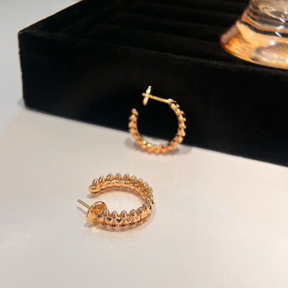 [Garvey ]CLASH SMALL HOOP EARRINGS