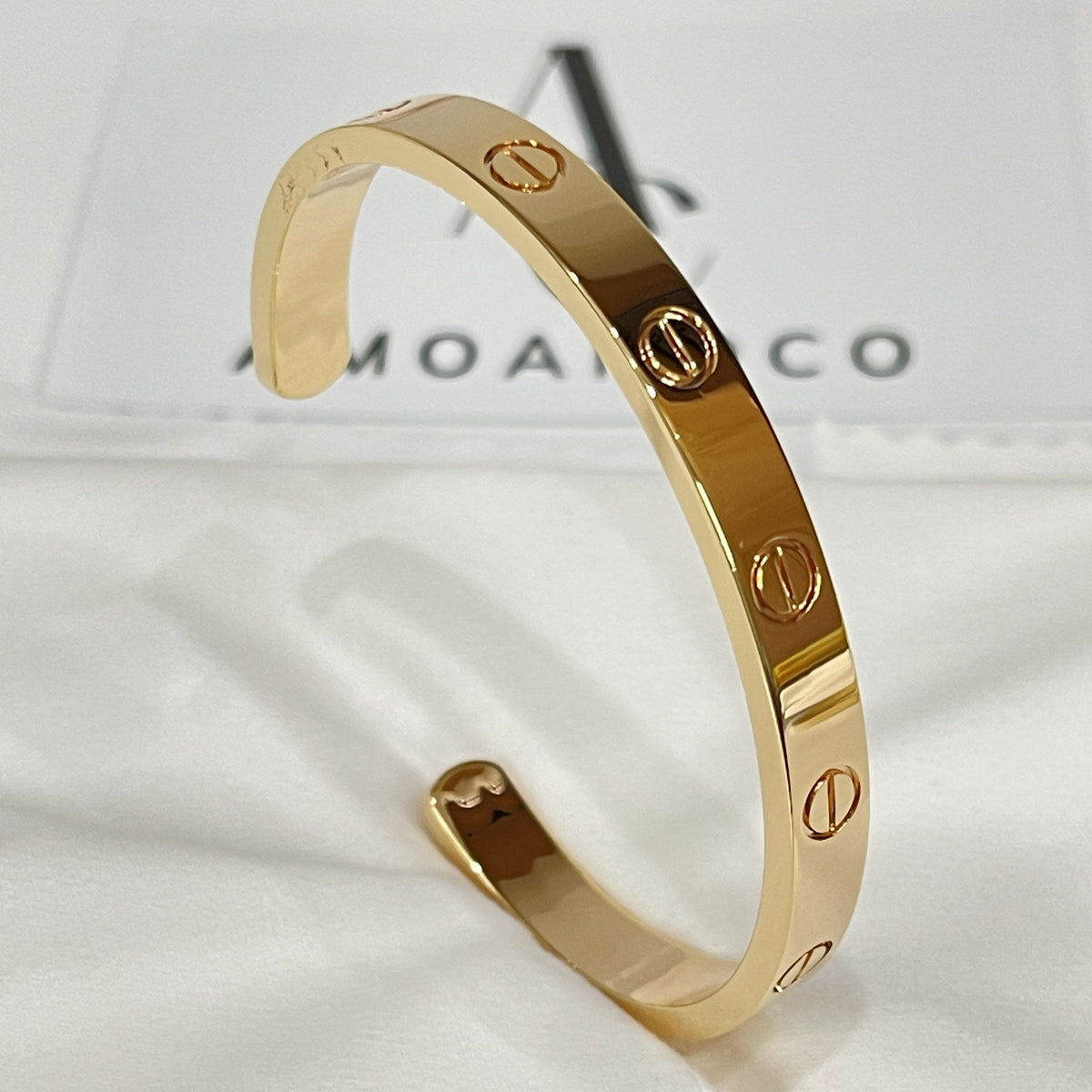 [Garvey ]LOVE BRACELET 6.1MM OPEN CUFF