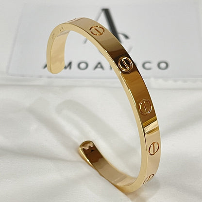 [Garvey ]LOVE BRACELET 6.1MM OPEN CUFF