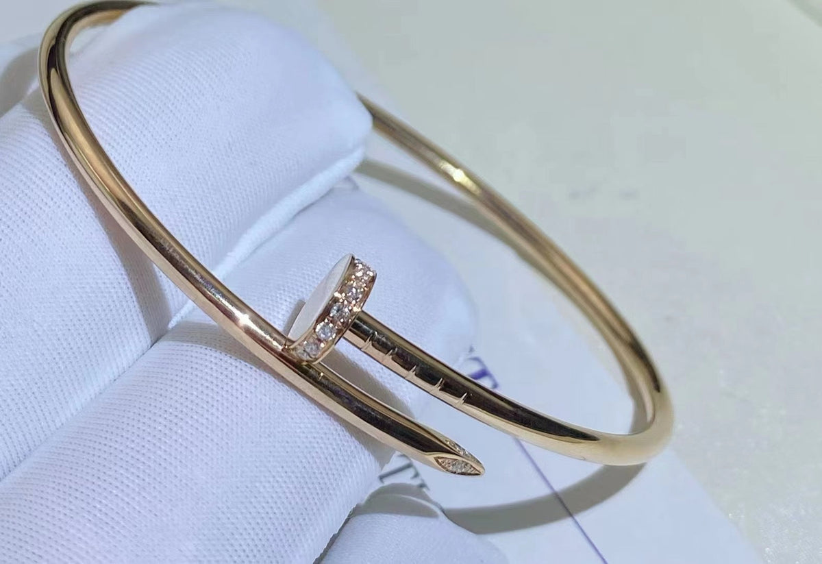 [Garvey ]JUSTE BRACELET 2.5MM DIAMONDS