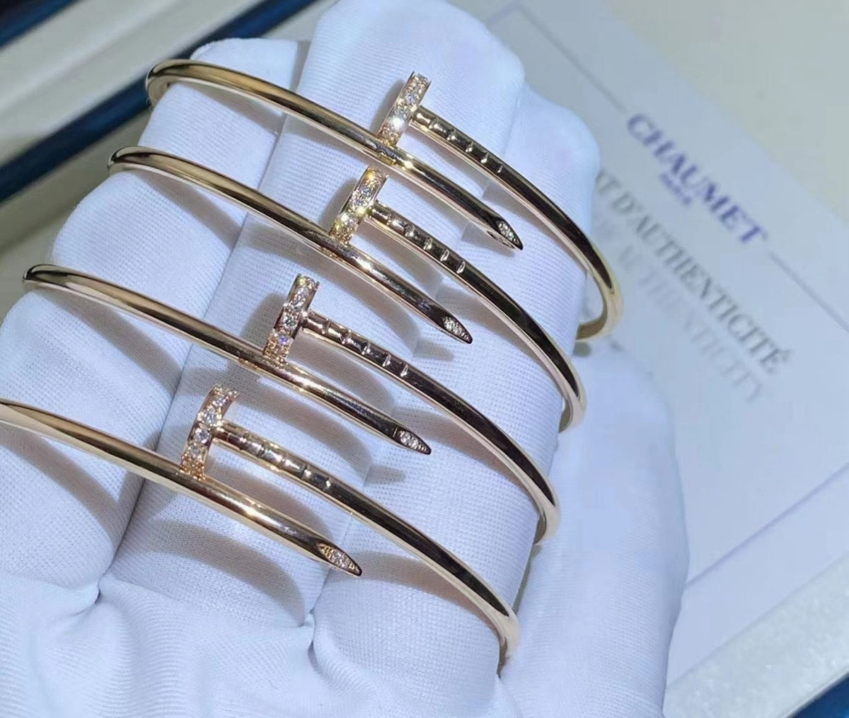 [Garvey ]JUSTE BRACELET 2.5MM DIAMONDS