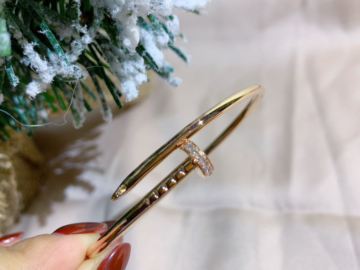 [Garvey ]JUSTE BRACELET 2.5MM DIAMONDS