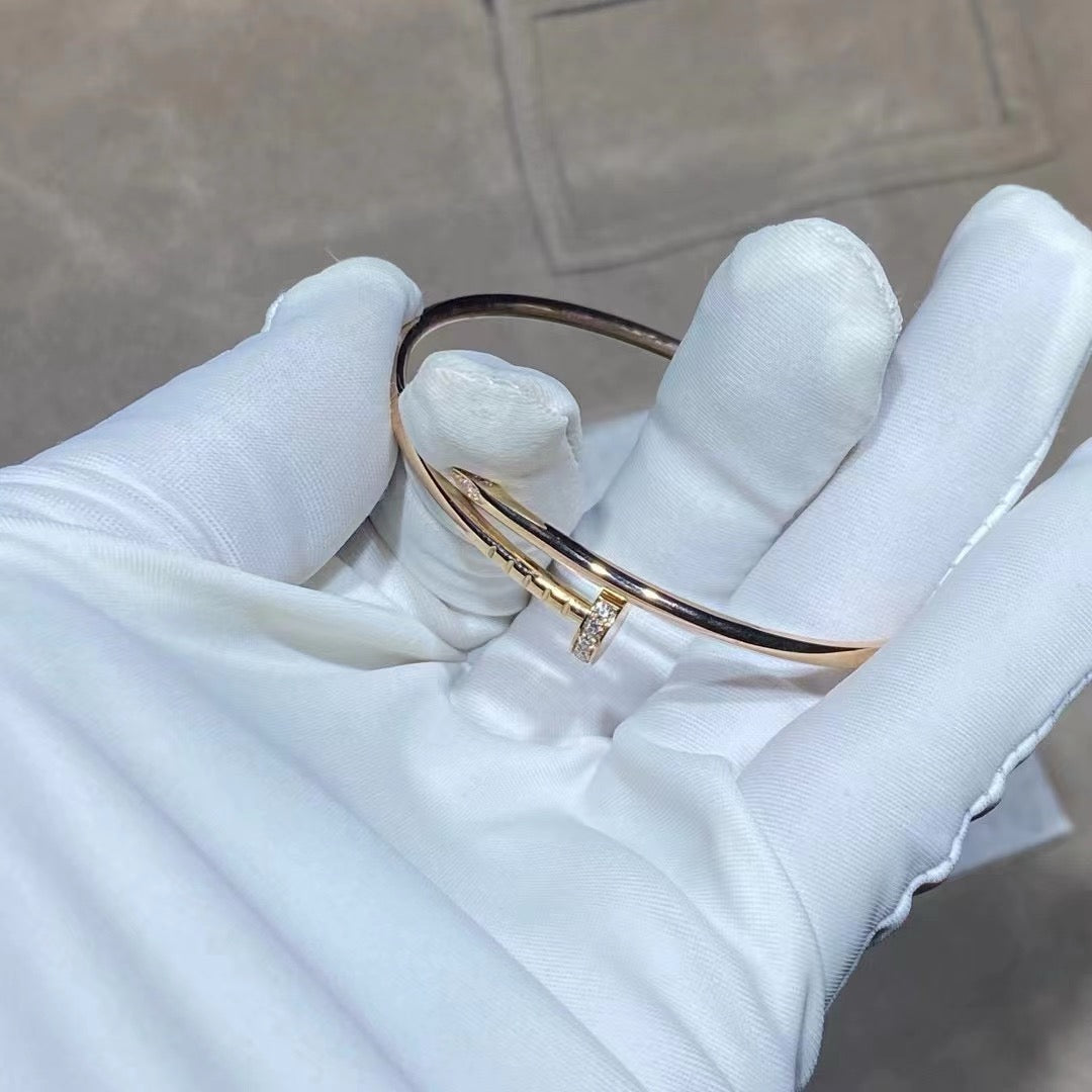 [Garvey ]JUSTE BRACELET 2.5MM DIAMONDS