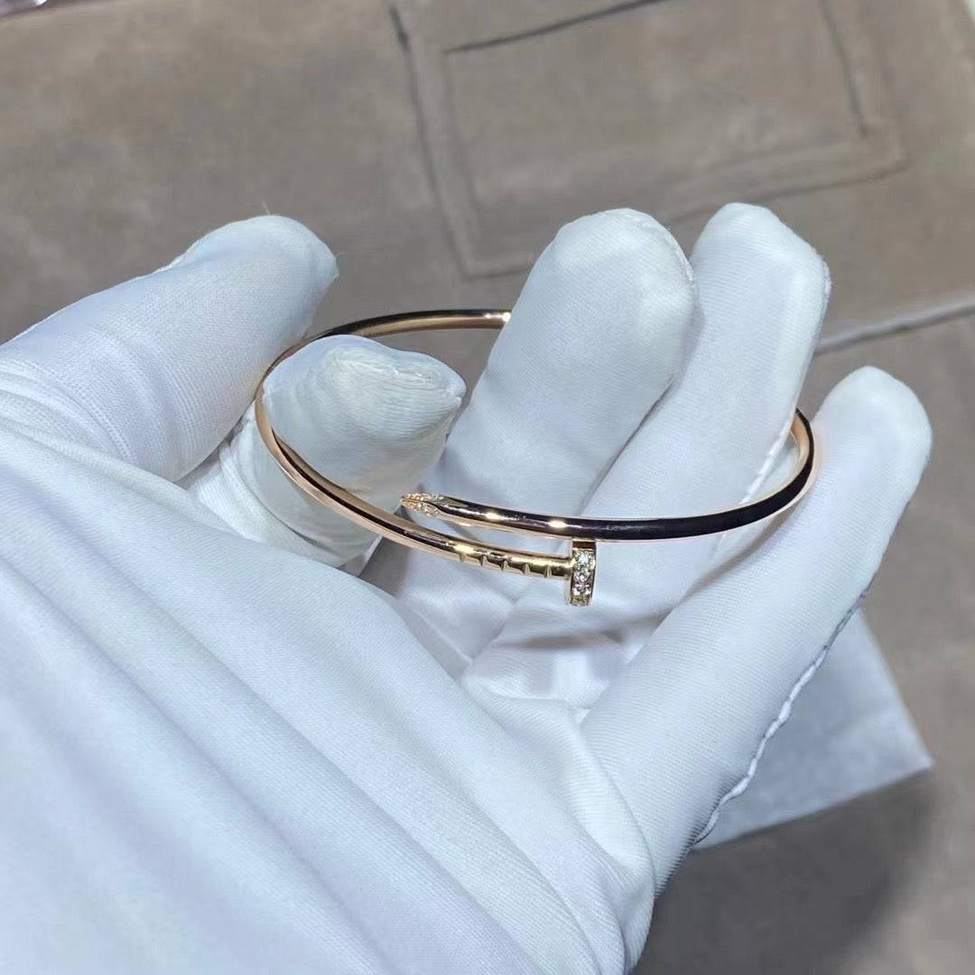 [Garvey ]JUSTE BRACELET 2.5MM DIAMONDS
