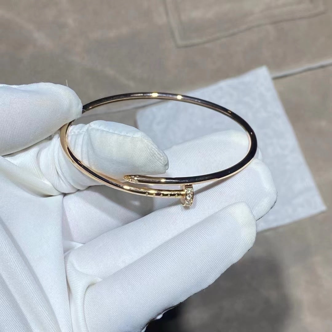 [Garvey ]JUSTE BRACELET 2.5MM DIAMONDS