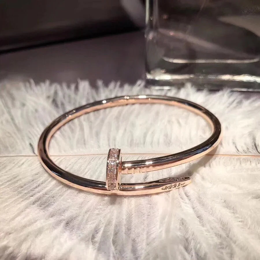 [Garvey]JUSTE UN CLOU 3.5MM CLASSIC DIAMOND BANGLE