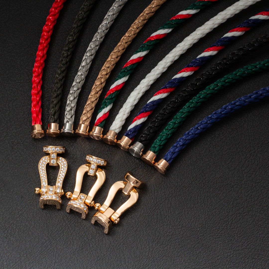 [Garvey ]FORCE LARGE HORSESHOE NO DIAMOND BRACELET ROSE GOLD