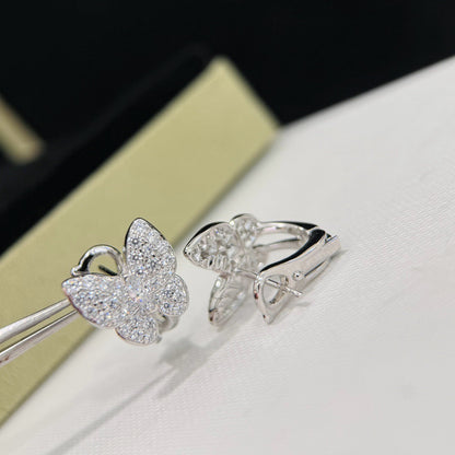 [Garvey ]BUTTERFLY ALL DIAMOND EARRINGS