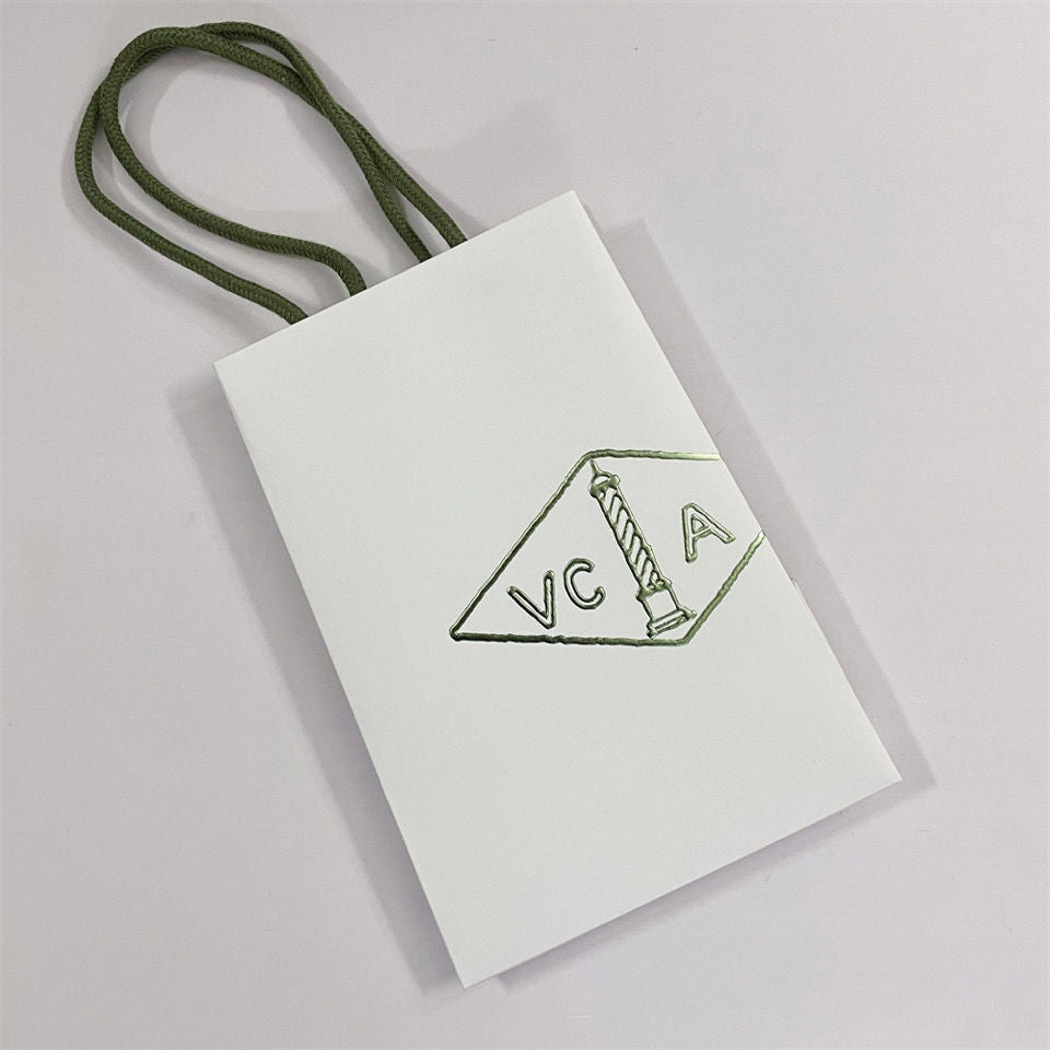 [Garvey ]VA CLOVER BRACELET NECKLACE RING BOX GIFT BAG