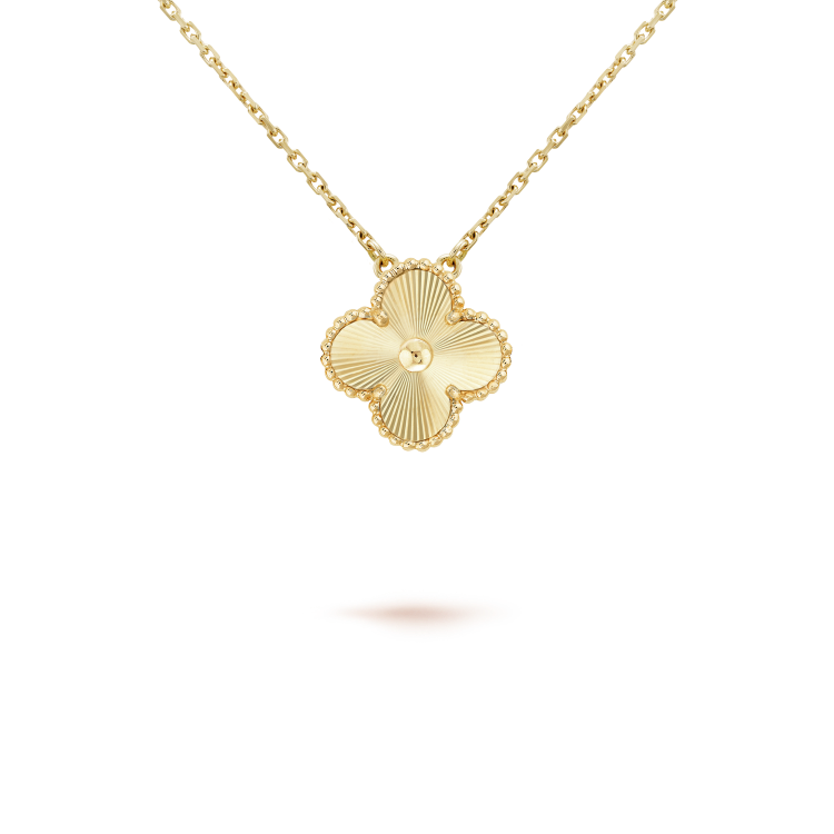 [Garvey ]CLOVER 15MM LASER NECKLACE