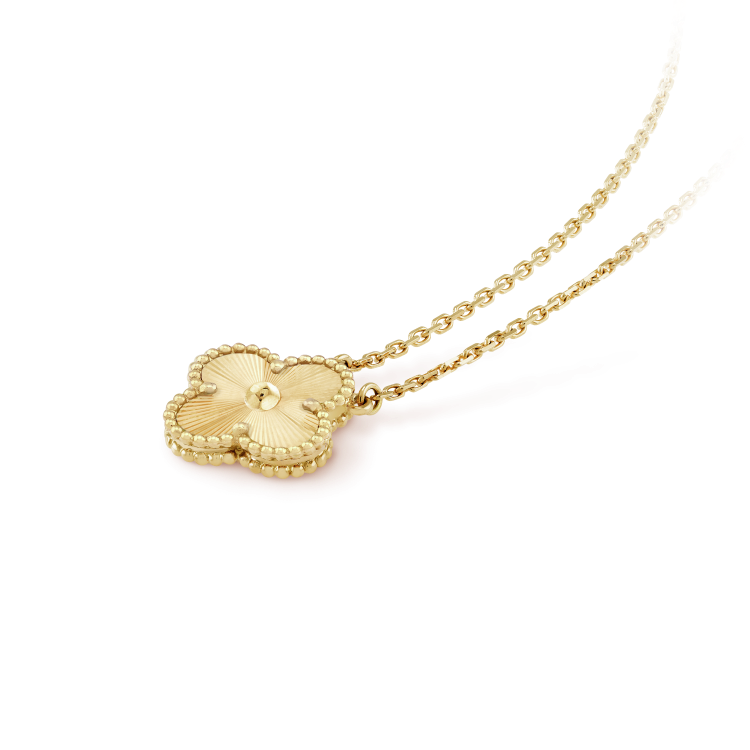 [Garvey ]CLOVER 15MM LASER NECKLACE
