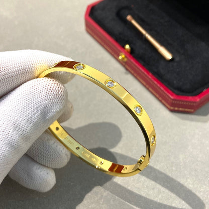 [Garvey ]LOVE BRACELET 6.1MM 10 DIAMONDS