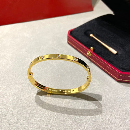 [Garvey ]LOVE BRACELET 6.1MM 10 DIAMONDS