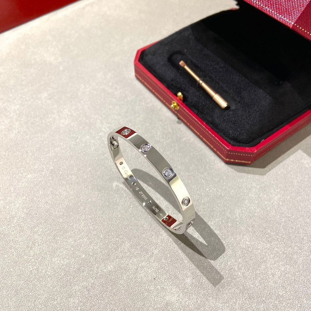 [Garvey ]LOVE BRACELET 6.1MM 10 DIAMONDS