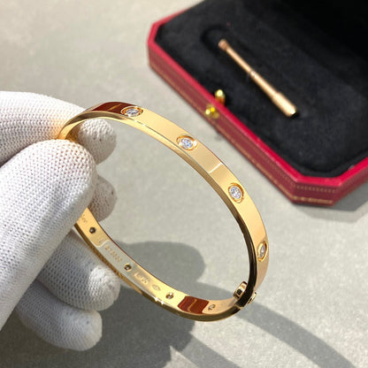 [Garvey ]LOVE BRACELET 6.1MM 10 DIAMONDS