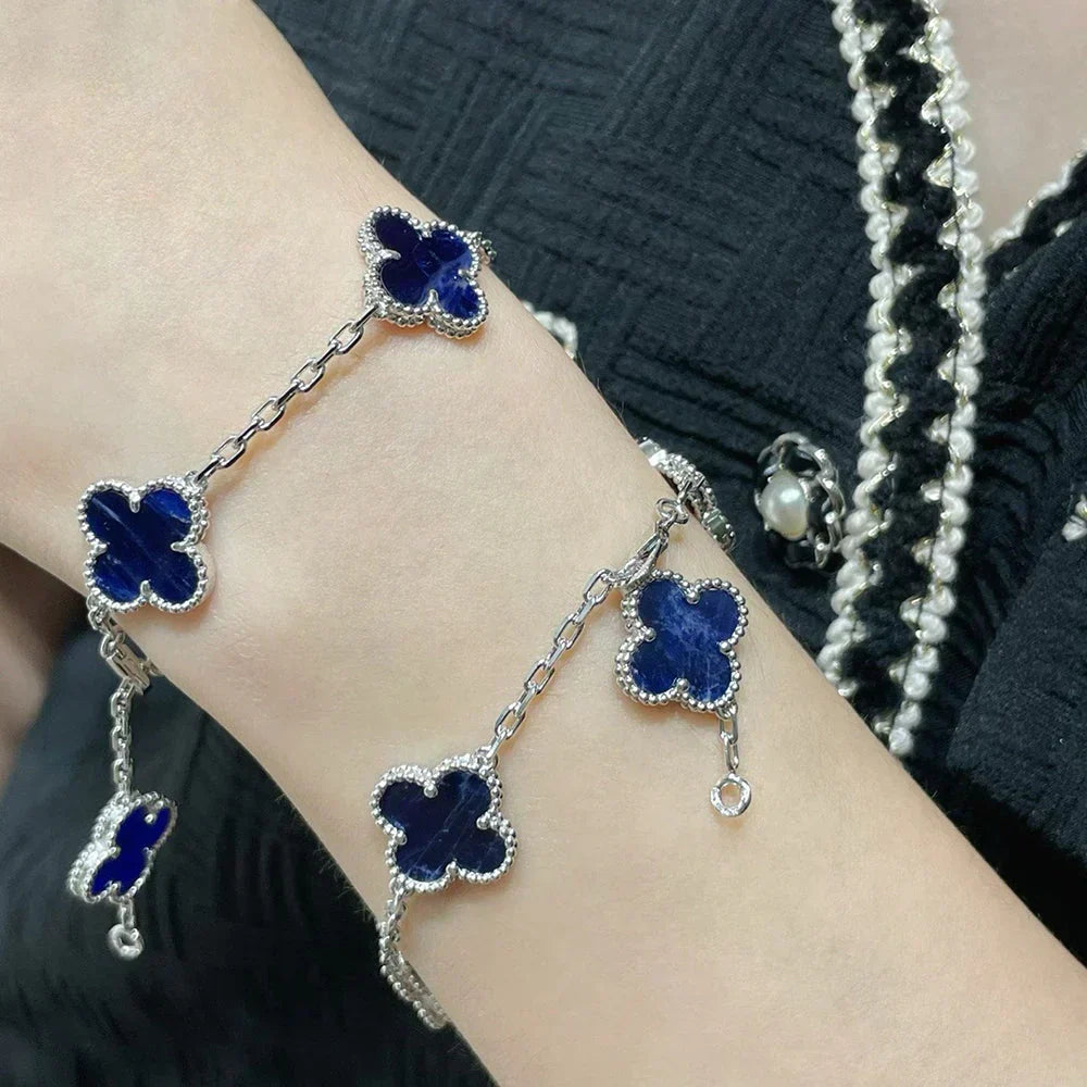[Garvey ]CLOVER 5 MOTIF PIETERSITE BRACELET COLLECTION