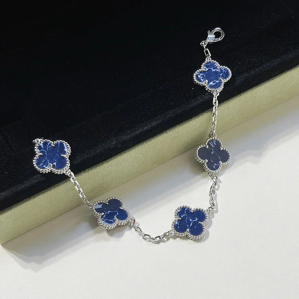 [Garvey ]CLOVER 5 MOTIF PIETERSITE BRACELET COLLECTION