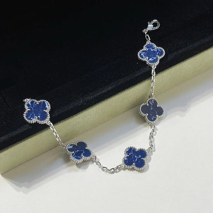 [Garvey ]CLOVER 5 MOTIF PIETERSITE BRACELET COLLECTION
