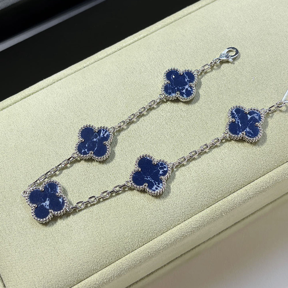 [Garvey ]CLOVER 5 MOTIF PIETERSITE BRACELET COLLECTION
