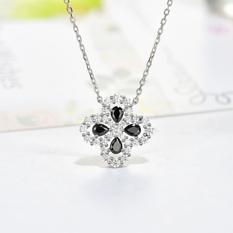 [Garvey]LOOP NECKLACE FULL MOTIF DIAMOND 16MM MULTIPLE COLORS