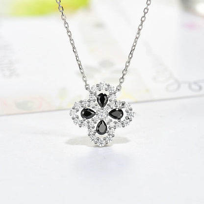 [Garvey]LOOP NECKLACE FULL MOTIF DIAMOND 16MM MULTIPLE COLORS