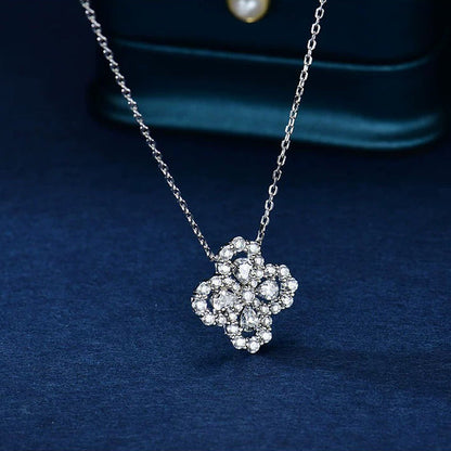[Garvey]LOOP NECKLACE FULL MOTIF DIAMOND 16MM MULTIPLE COLORS