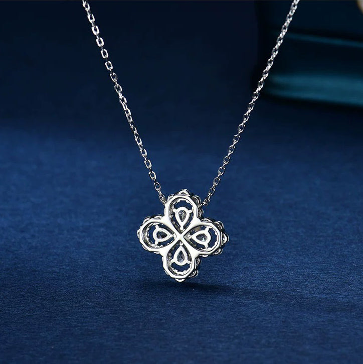 [Garvey]LOOP NECKLACE FULL MOTIF DIAMOND 16MM MULTIPLE COLORS