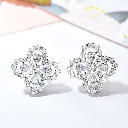 [Garvey]LOOP EARRINGS FULL MOTIF DIAMOND 16MM