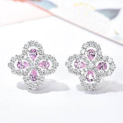 [Garvey]LOOP EARRINGS FULL MOTIF DIAMOND 16MM