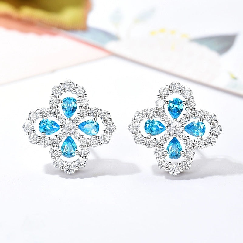 [Garvey]LOOP EARRINGS FULL MOTIF DIAMOND 16MM