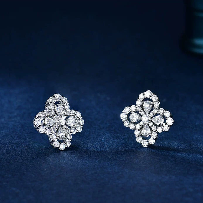 [Garvey]LOOP EARRINGS FULL MOTIF DIAMOND 16MM