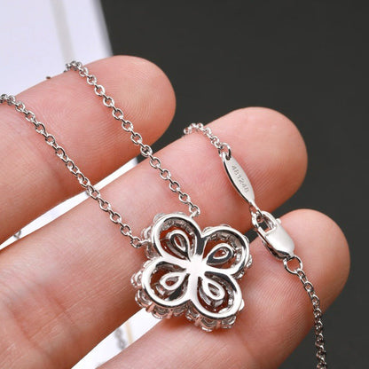 [Garvey]LOOP NECKLACE FULL MOTIF DIAMOND 16MM MULTIPLE COLORS