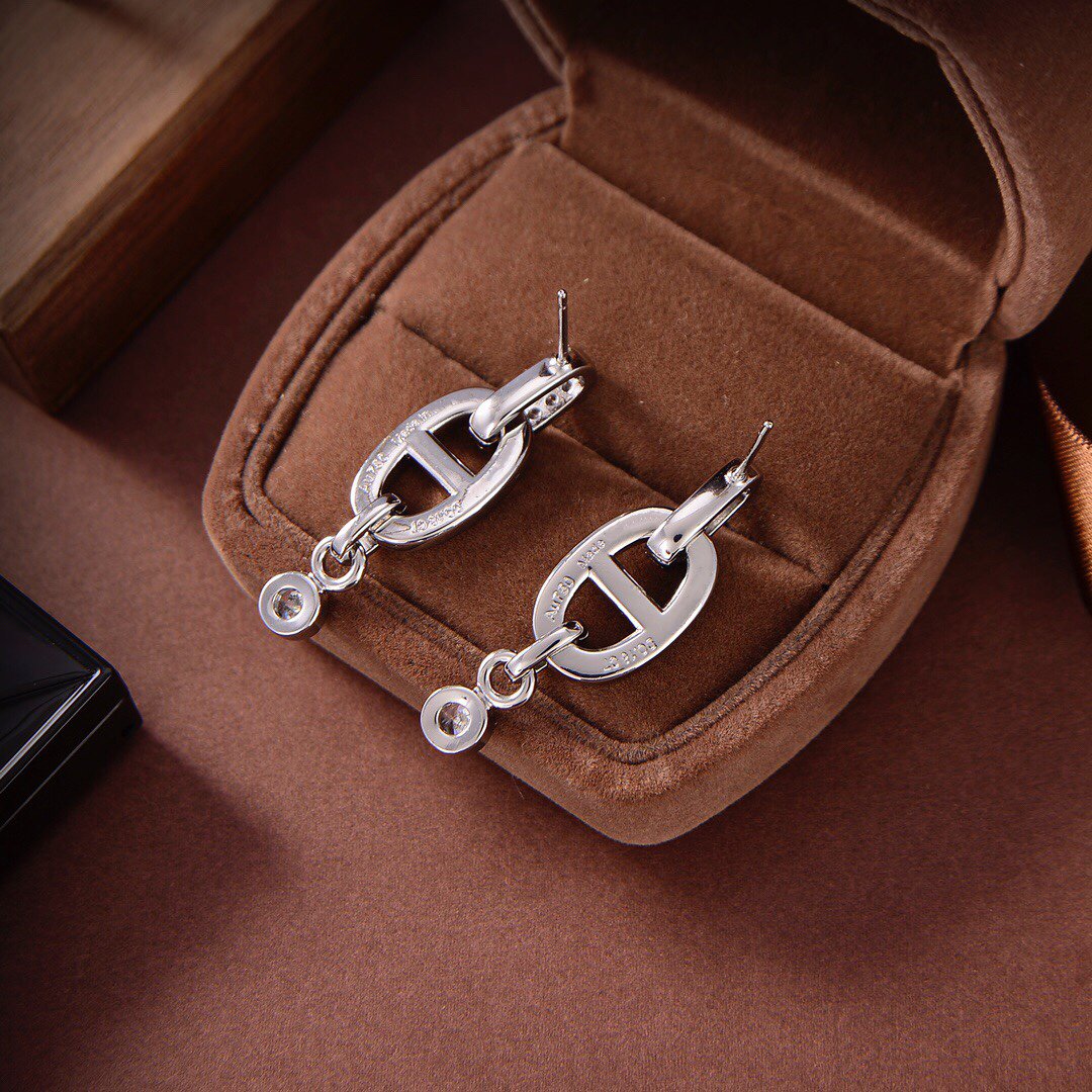 [Garvey ]HM CHAINE DIAMOND EARRINGS