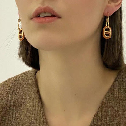 [Garvey ]HM O'MAILLON GOLD EARRINGS