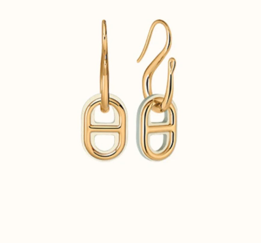 [Garvey ]HM O'MAILLON GOLD EARRINGS