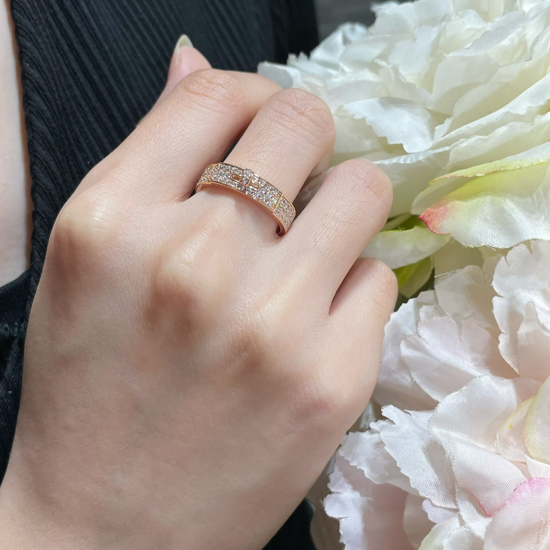 [Garvey ]KELLY PINK GOLD DIAMOND RING