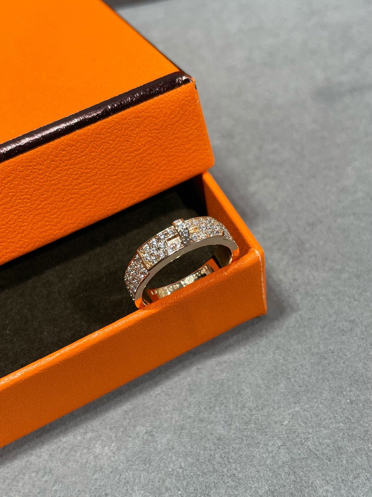 [Garvey ]KELLY PINK GOLD DIAMOND RING