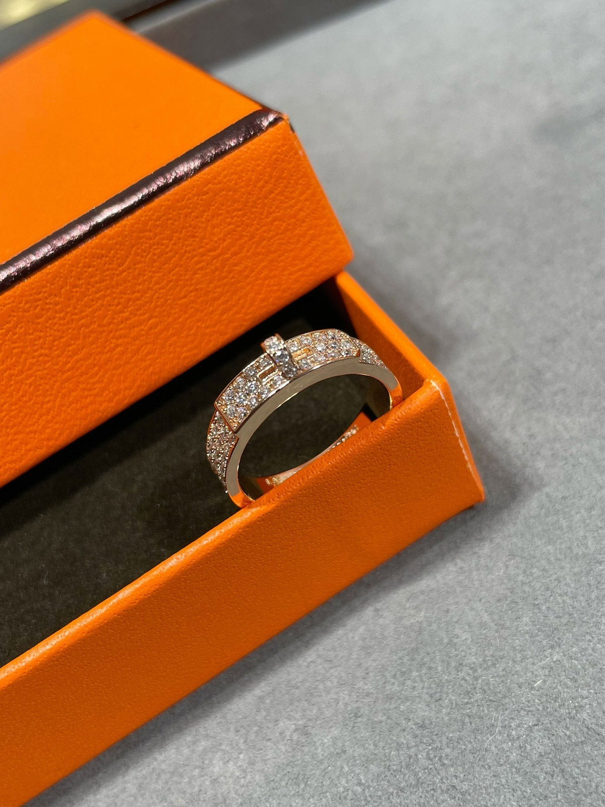 [Garvey ]KELLY PINK GOLD DIAMOND RING