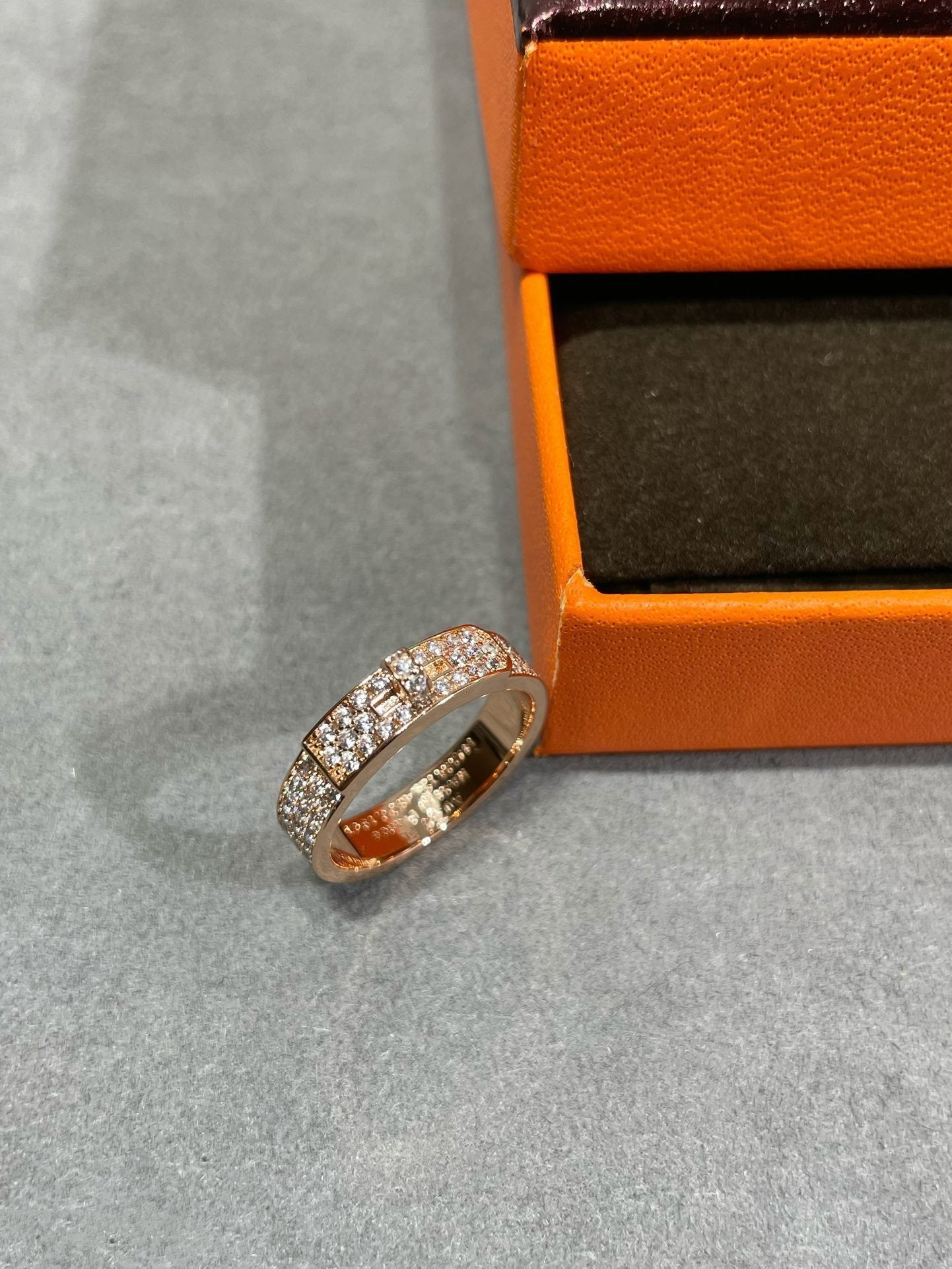 [Garvey]KELLY ROSE GOLD DIAMOND RING