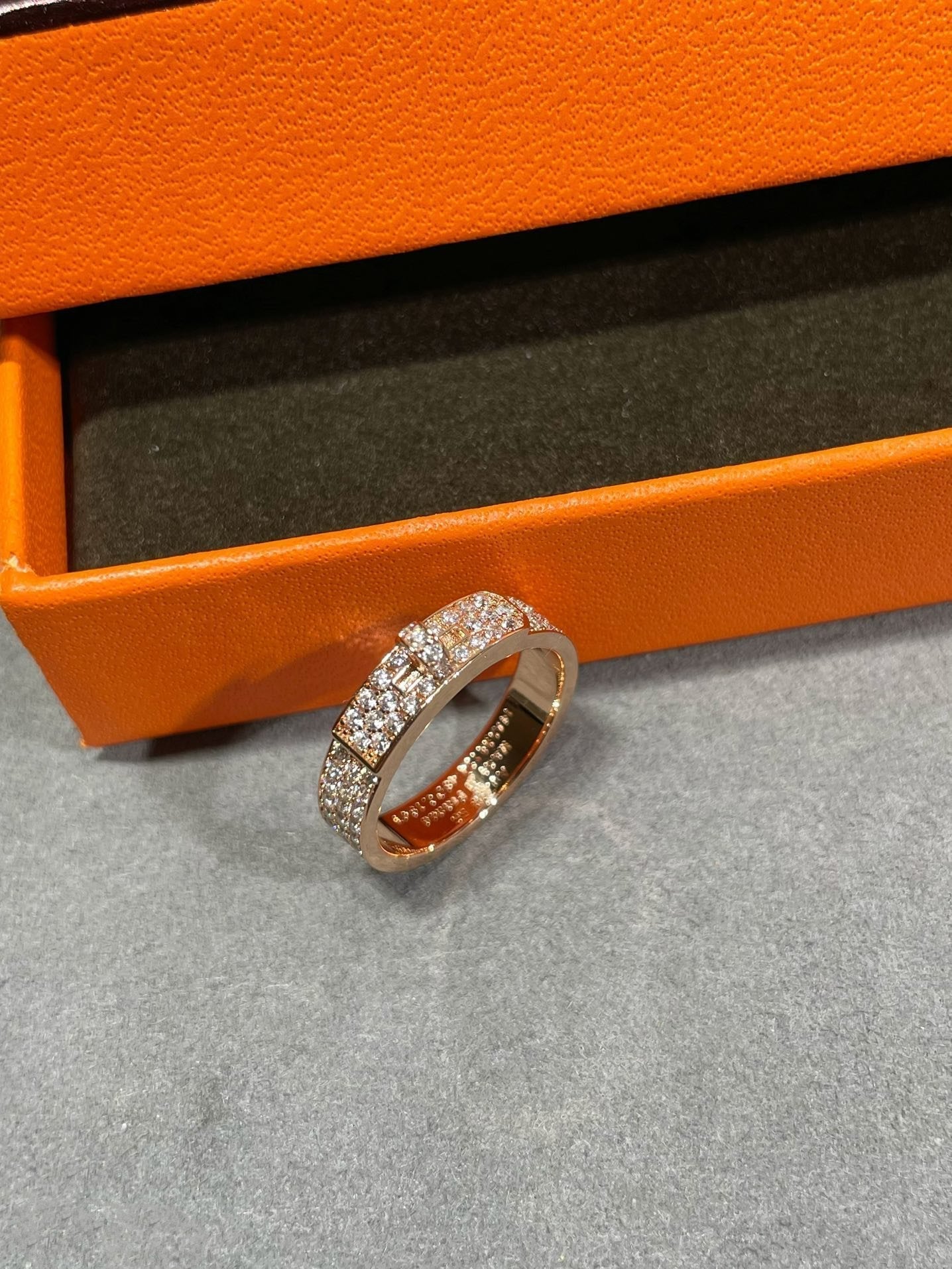 [Garvey]KELLY ROSE GOLD DIAMOND RING