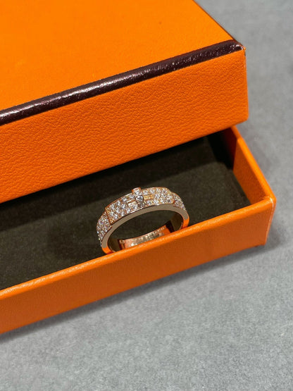 [Garvey]KELLY ROSE GOLD DIAMOND RING