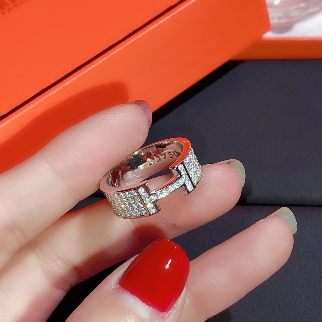 [Garvey ]H RING FULL DIAMOND