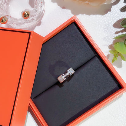 [Garvey ]H RING FULL DIAMOND