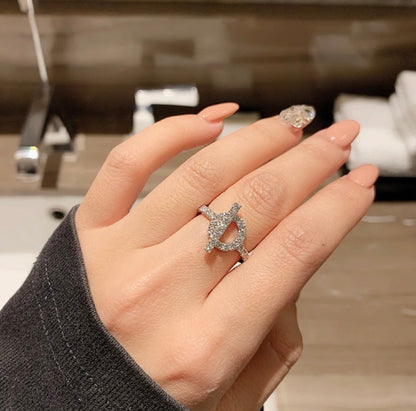 [Garvey ]ECHAPPEE RING SILVER DIAMOND