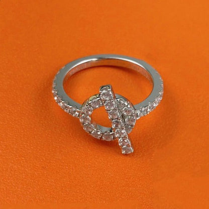 [Garvey ]ECHAPPEE RING SILVER DIAMOND