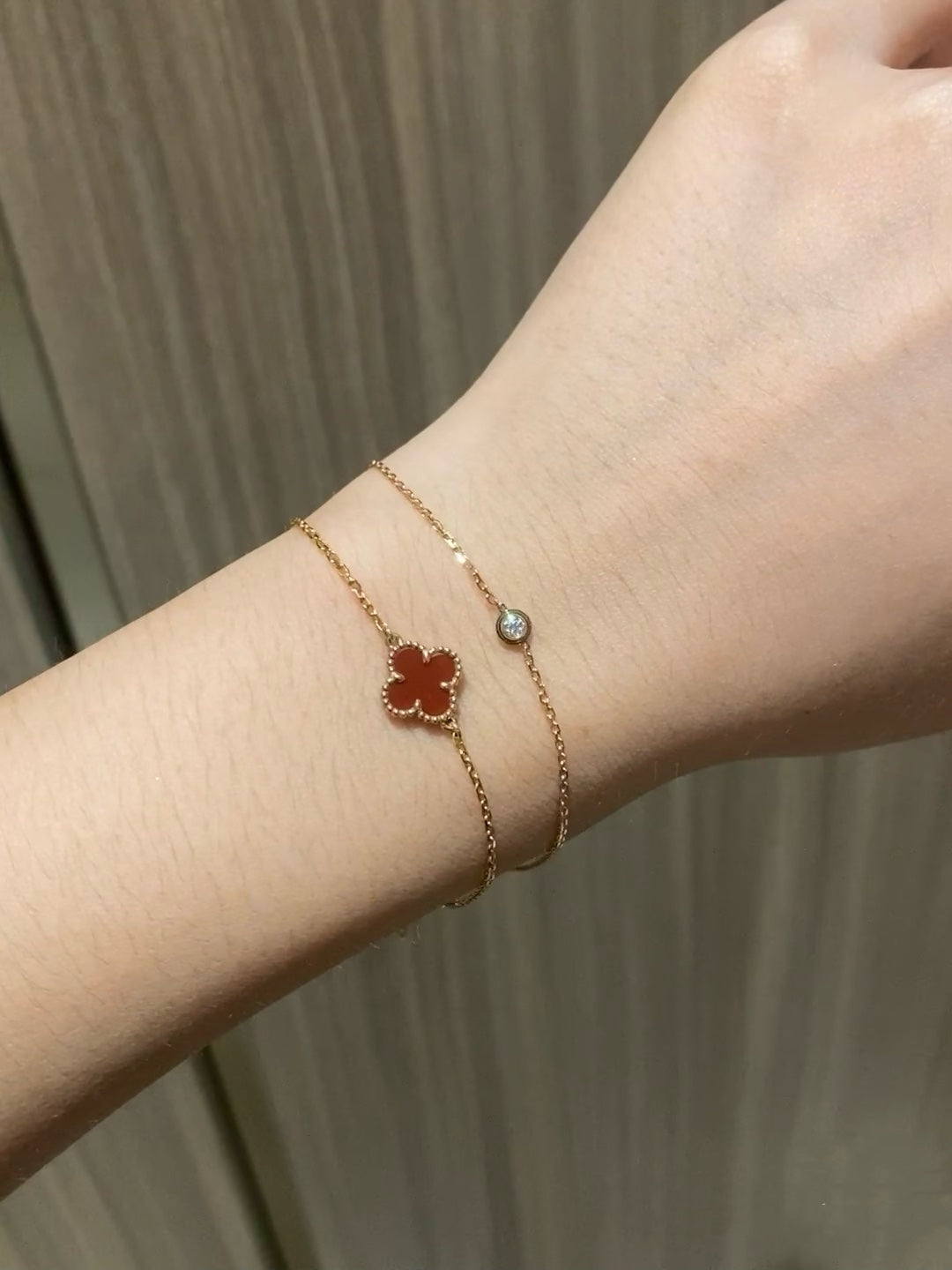 [Garvey ]DAMOUR DIAMOND LINK BRACELET