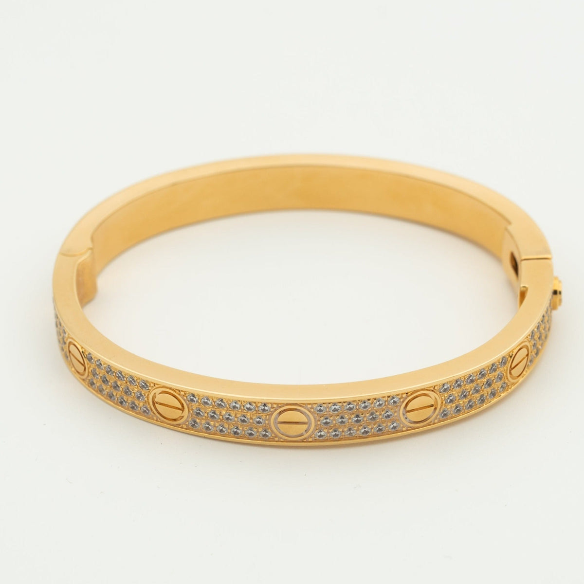 [Garvey ]LOVE BRACELET 6.1MM DIAMOND-PAVED